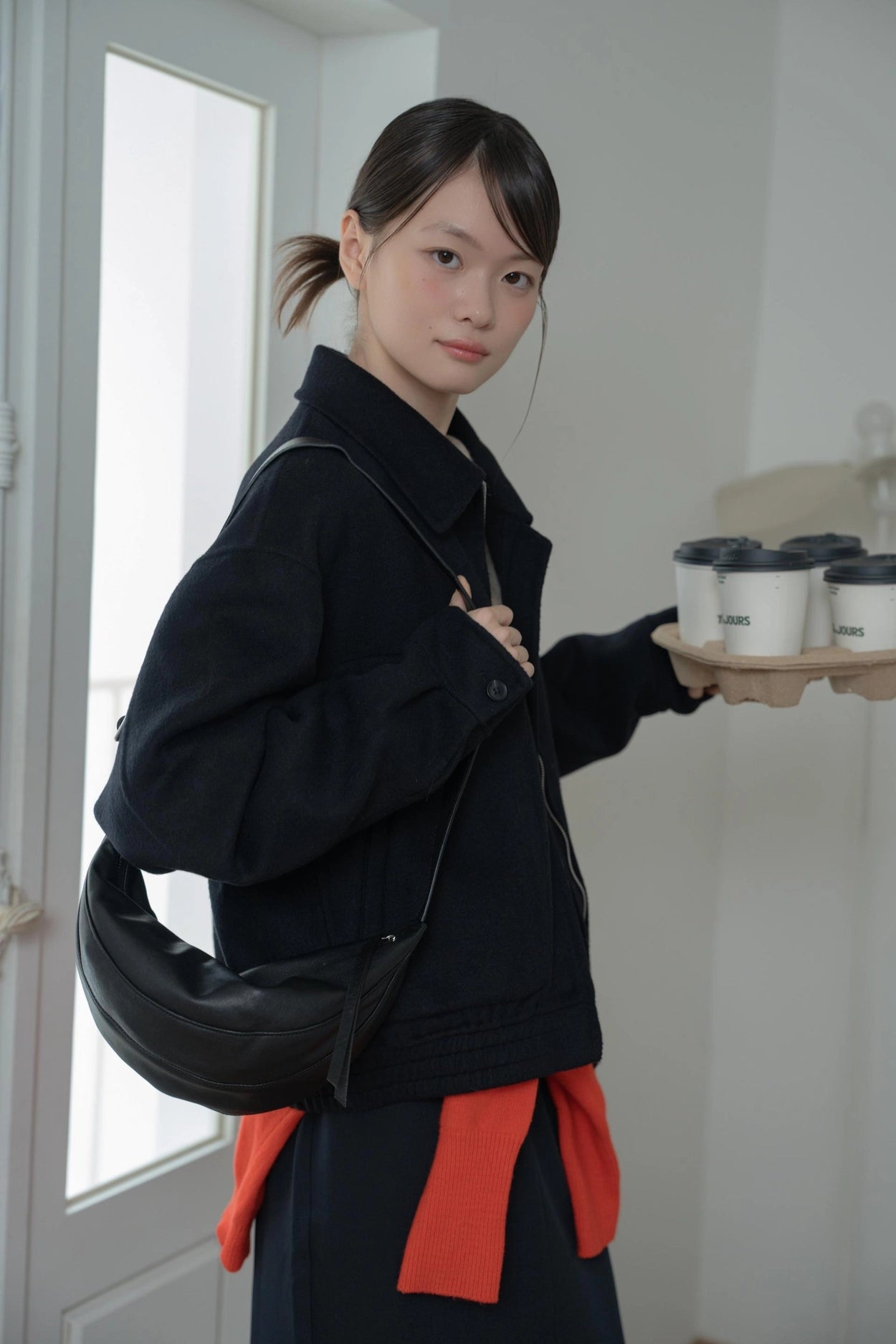 Mardi; mardi mercredi; 韓國代購;代購;korea; bag; leather; handbag; 牛皮;羊皮;手袋;皮袋;bucks & leather; fashion; 時裝; 韓國;正貨;正版;正品;韓國直送;代購直送;衛衣;hoodie; 東大門