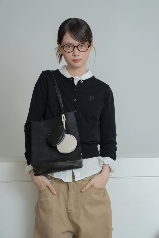 B191L Paris Tote Bag (牛皮/5 colours)