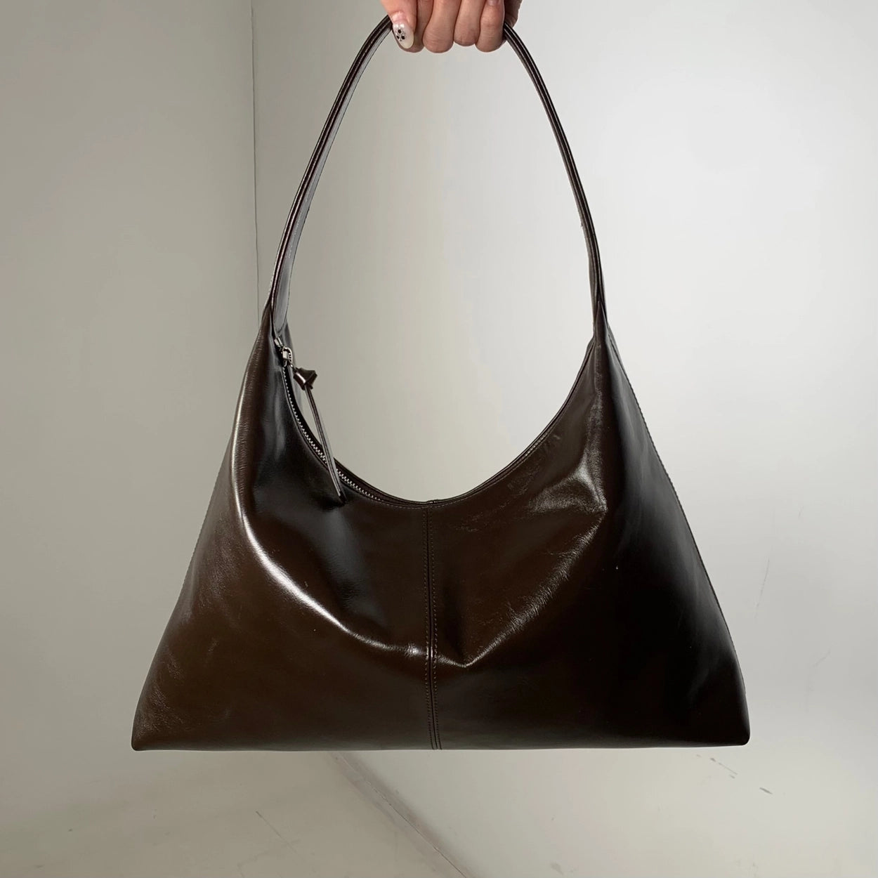 B206L bucks&leather |Monet Bag/亮面牛皮(大)