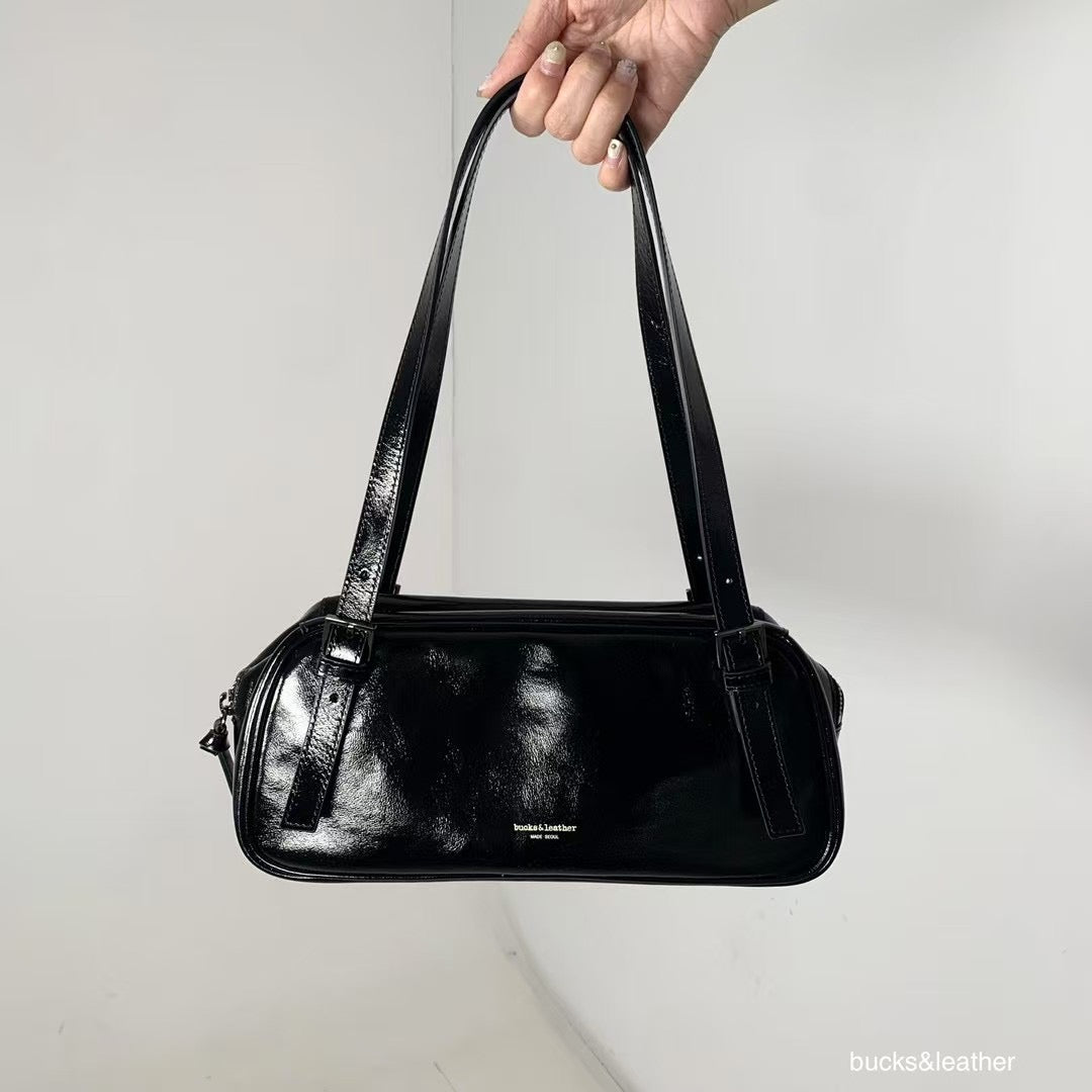 B170 牛皮亮面枕頭袋