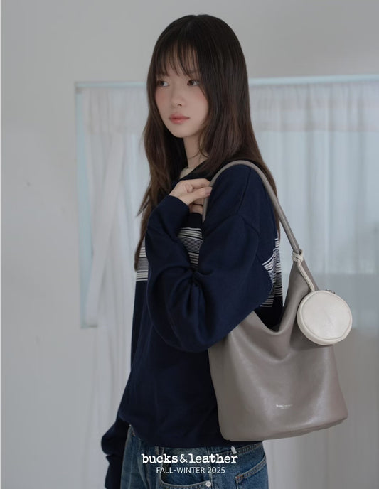 B189L Tube bag (牛皮/5 colours)