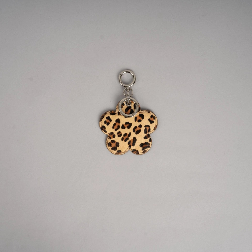 A107 Flower Mirror Keyring 花花鎖匙扣