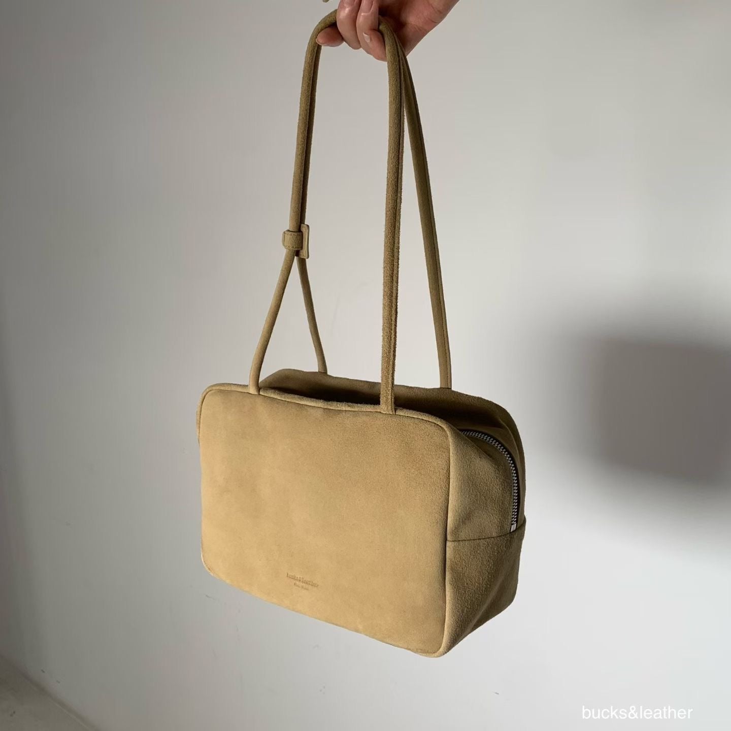 B188 SuedeBlock Bag (麂皮/大size)