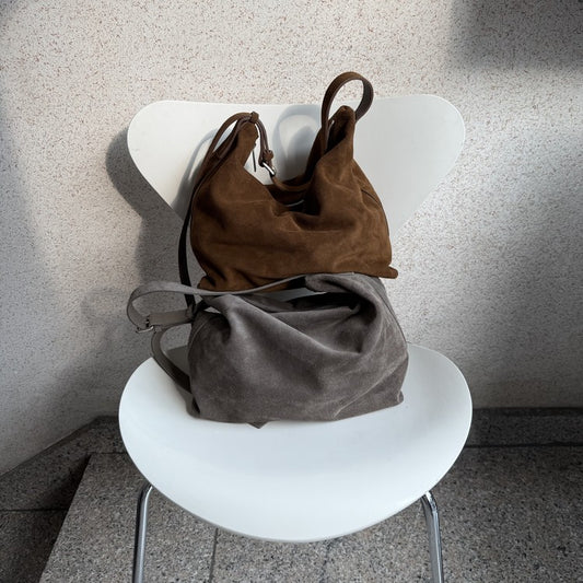 B197 復古文青麂皮袋