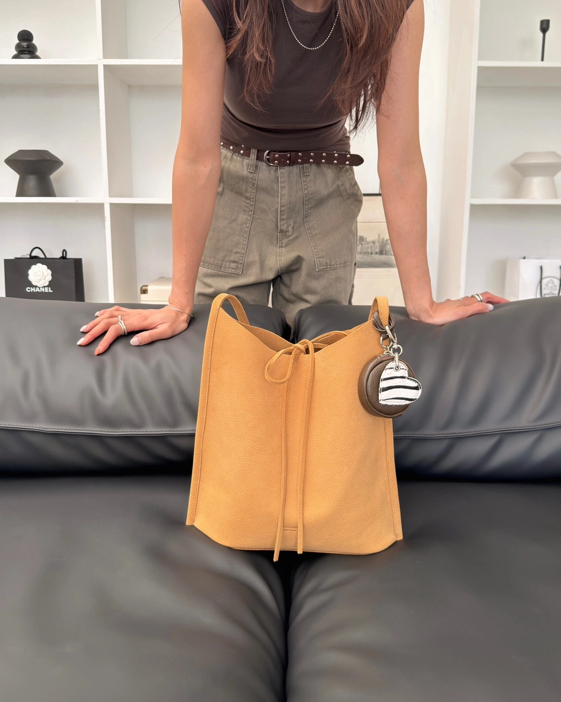 B220 牛皮｜Flat Shoulder 8 colors