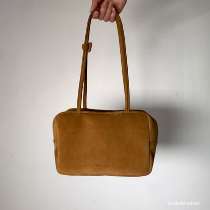 B188 SuedeBlock Bag (麂皮/大size)