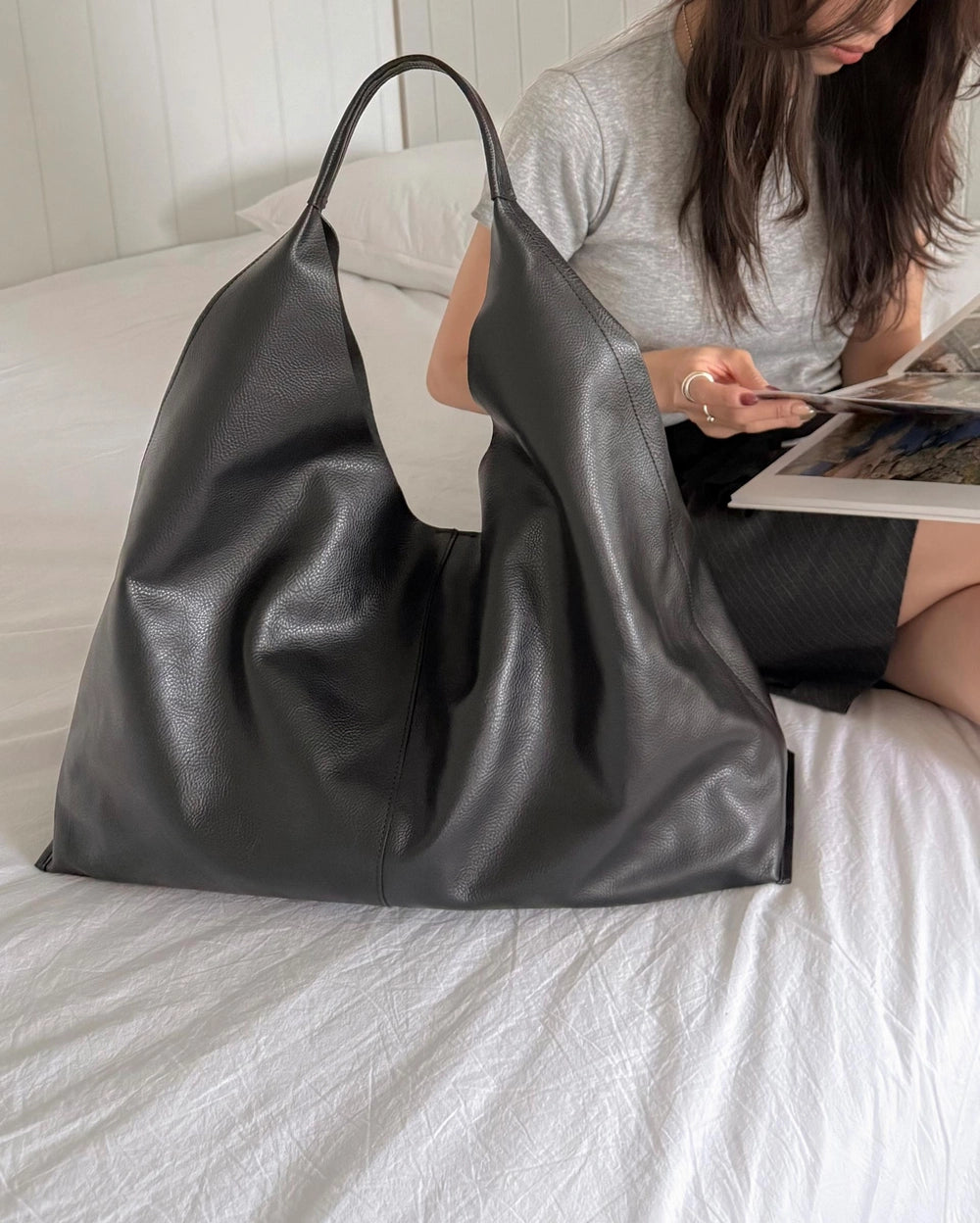 B104L 牛皮｜Maxi Tote