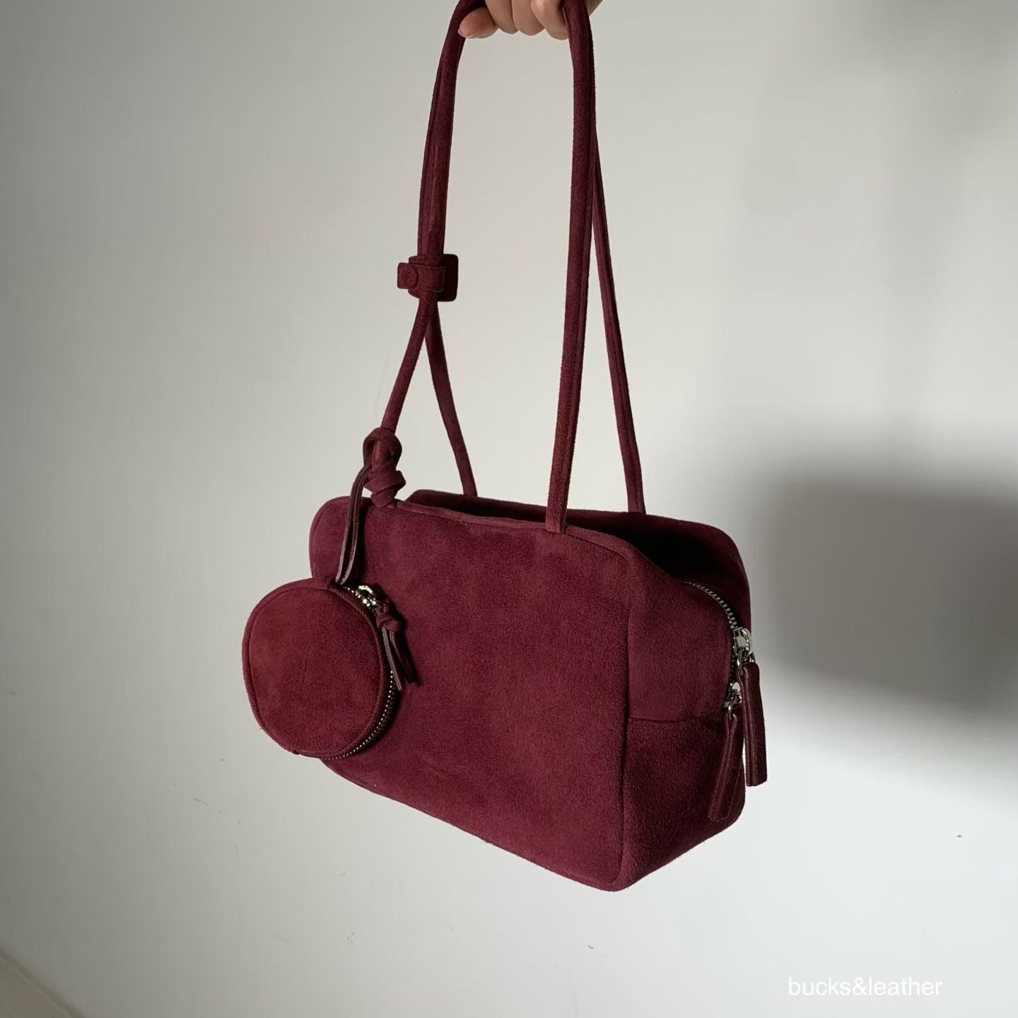 B188 SuedeBlock Bag (麂皮/大size)