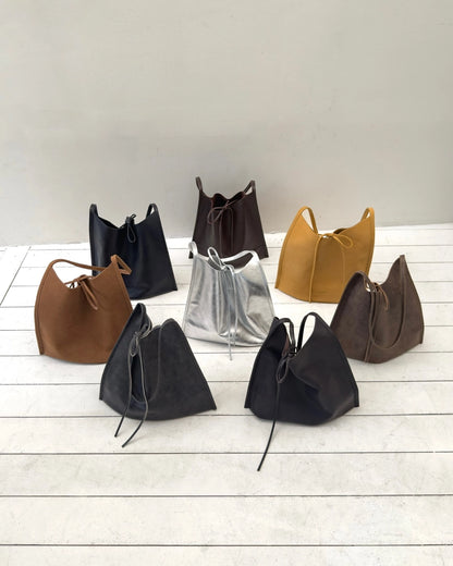 B220 牛皮｜Flat Shoulder 8 colors
