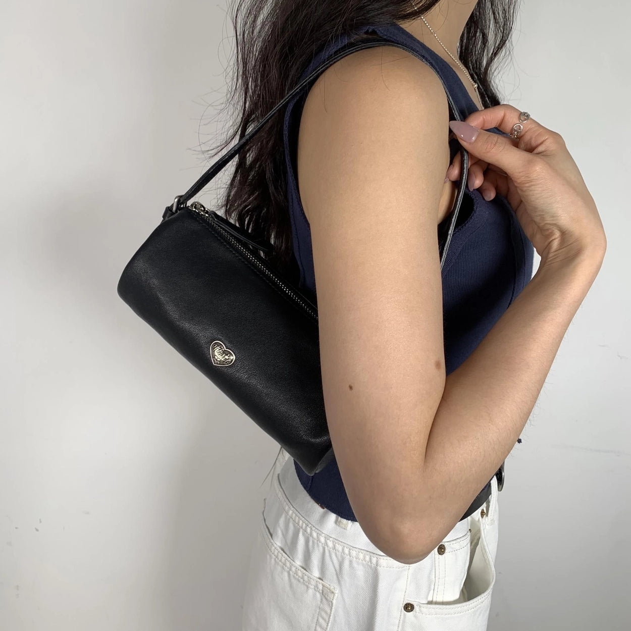B193 bucks&leather Barrel Bag 羊皮筆筒包