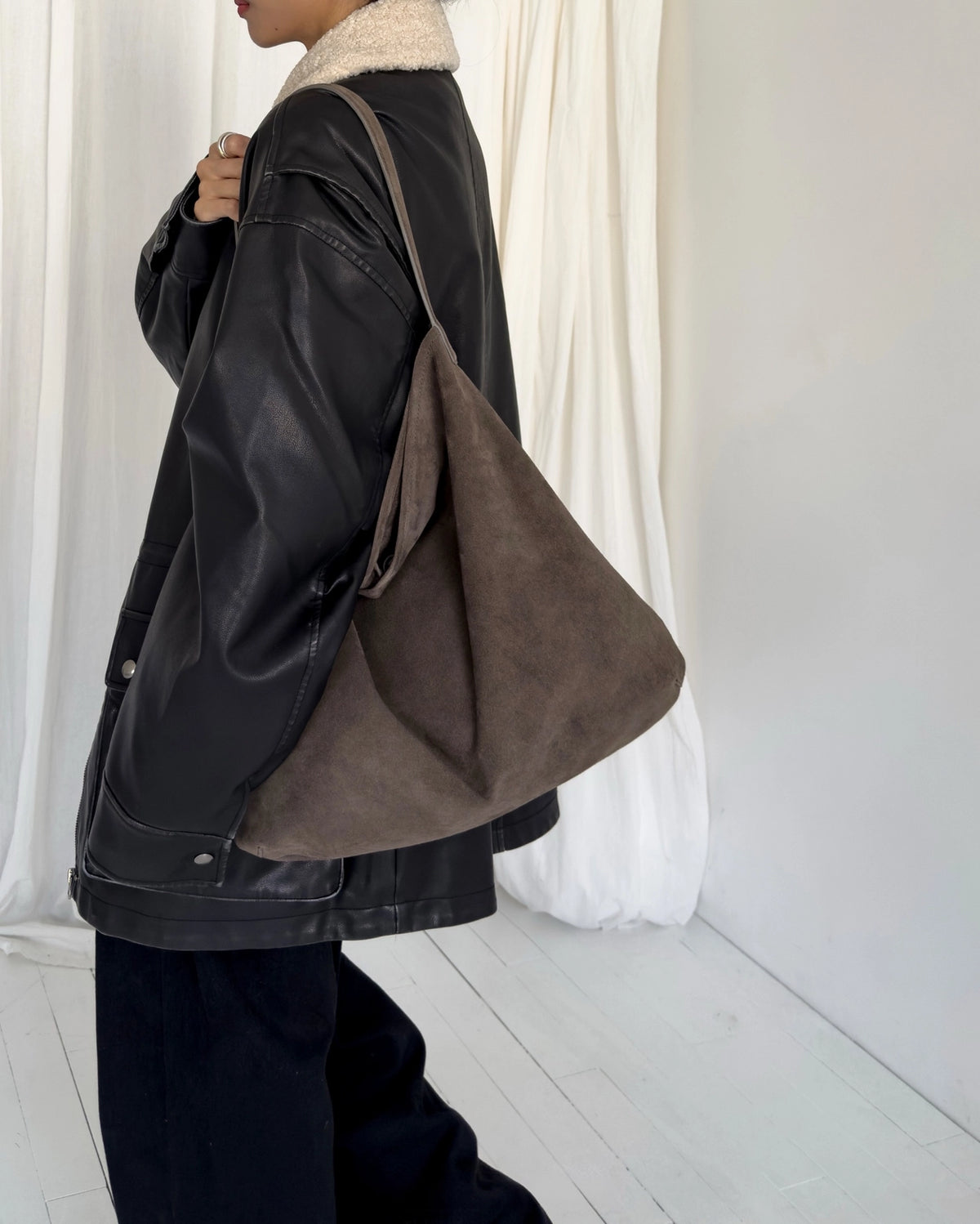 B260L Bucks&Leather｜OV Bag (L)