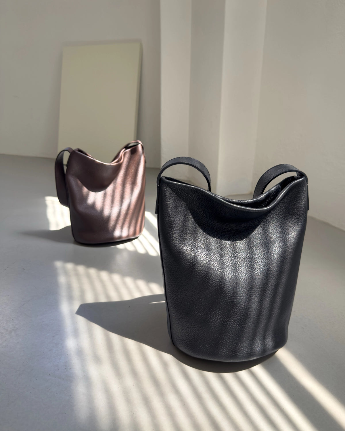 B240 Bucks&Leather｜Maron Bucket