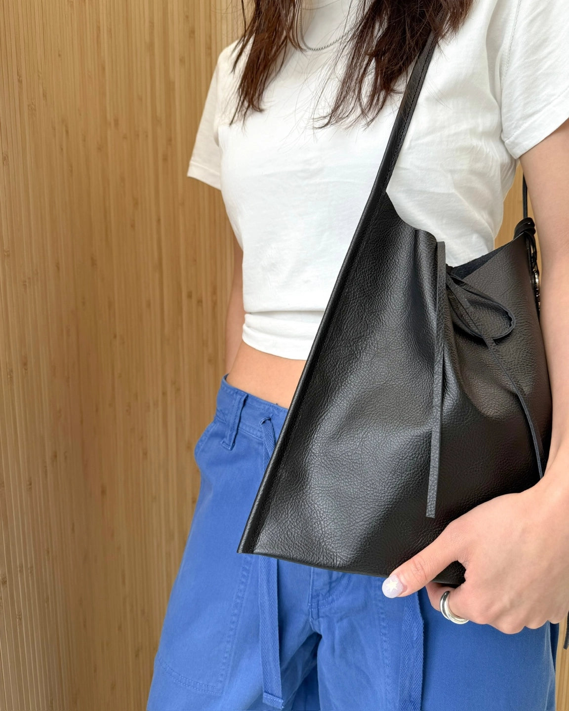 B220 牛皮｜Flat Shoulder 8 colors