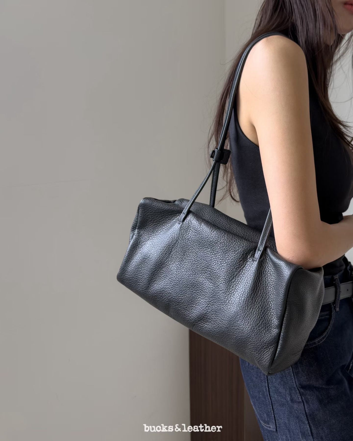 B222L Bucks&Leather｜Brick Shoulder Bag (L)