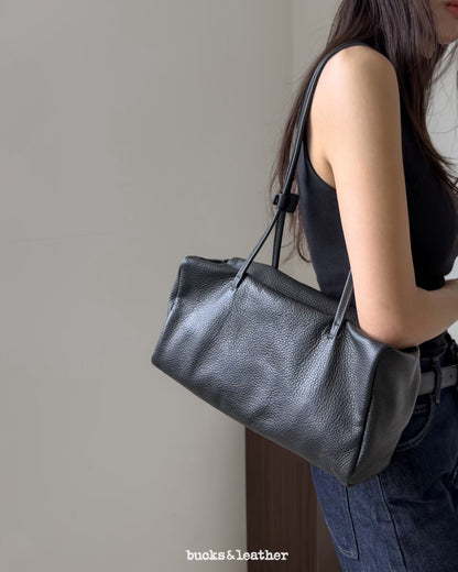B222L Bucks&Leather｜Brick Shoulder Bag (L)
