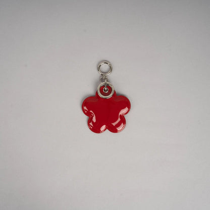 A107 Flower Mirror Keyring 花花鎖匙扣