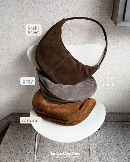 B196L 弦月袋 Curved Hobo Bag (羊皮/麂皮)