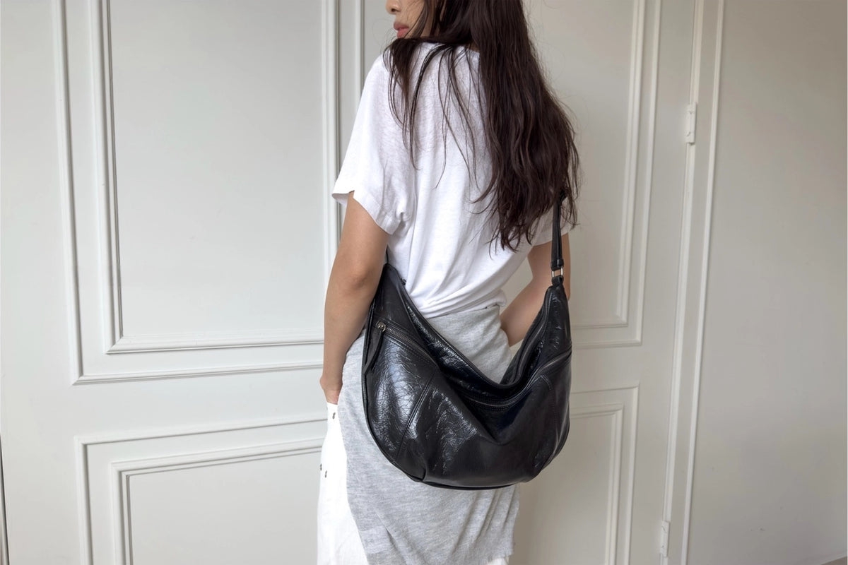 B229 Bucks&Leather Rail Bag｜羊皮（可斜背）