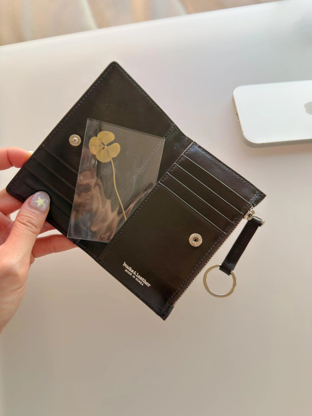A103 亮面牛皮｜Cover Card Wallet
