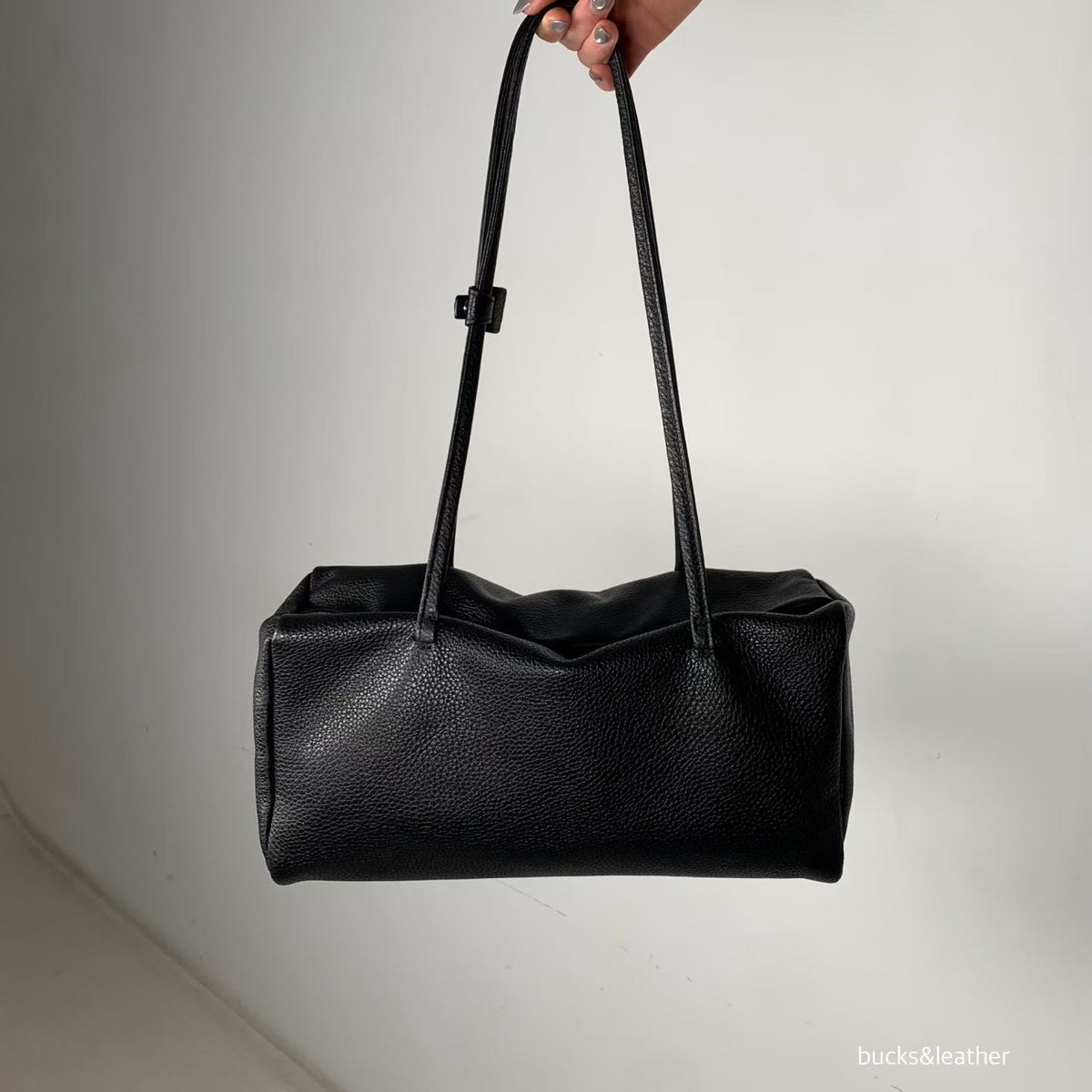 B222L Bucks&Leather｜Brick Shoulder Bag (L)