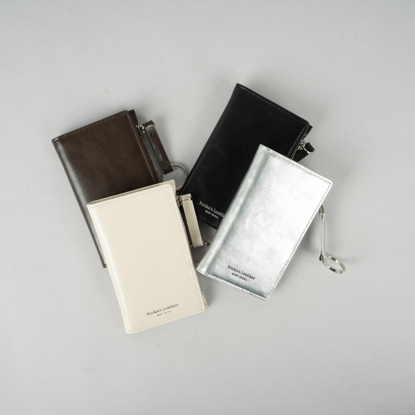 A103 亮面牛皮｜Cover Card Wallet