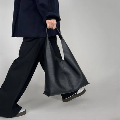 B104M 手工牛皮Tote Bag（中）
