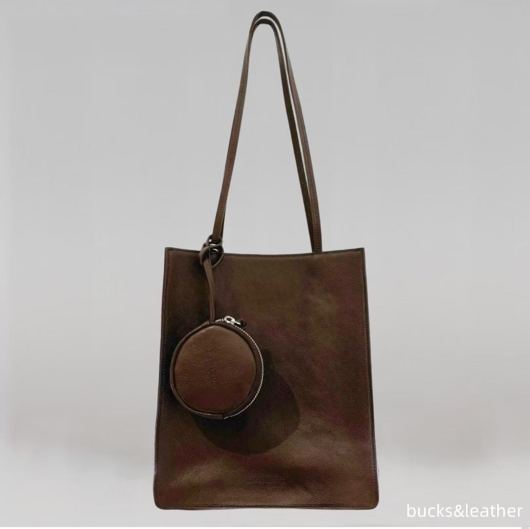 B191L Paris Tote Bag (牛皮/5 colours）