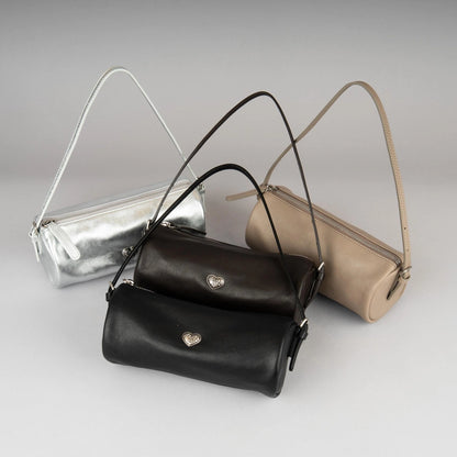 B193 bucks&leather Barrel Bag 羊皮筆筒包