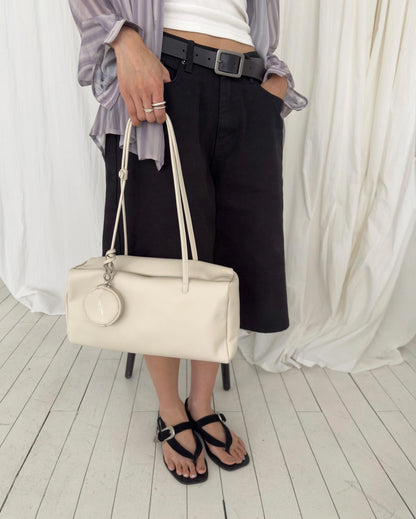 B222 羊皮&牛皮｜Magnetic Brick Shoulder Bag