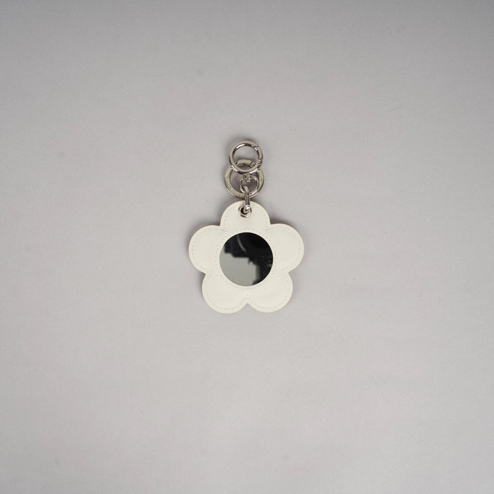 A107 Flower Mirror Keyring 花花鎖匙扣