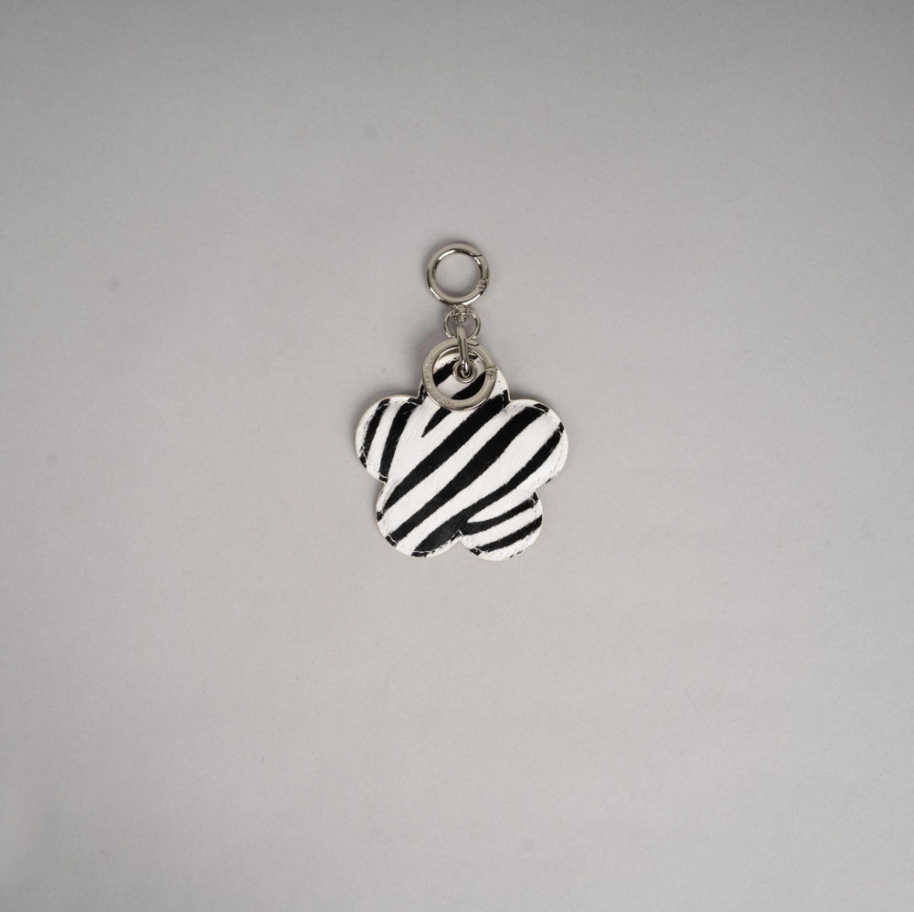 A107 Flower Mirror Keyring 花花鎖匙扣